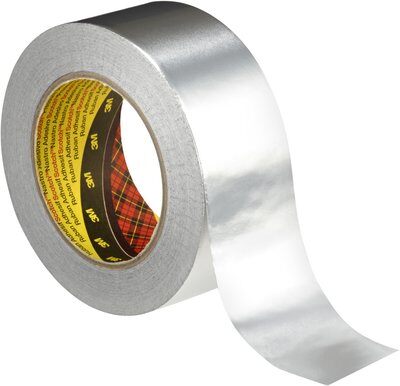 3M 1436 Nastro adesivo in alluminio argento 0.065 100mm x 50m