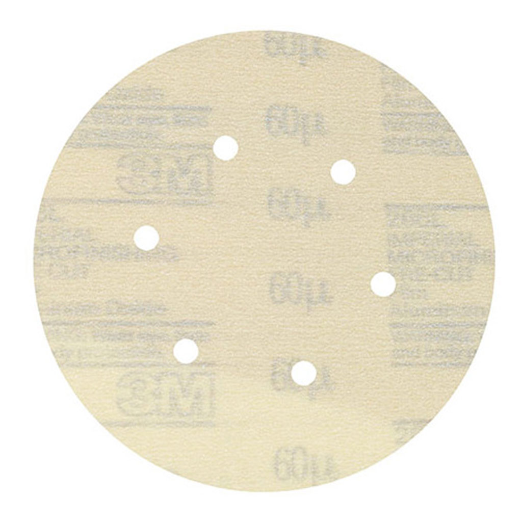 3M 266L hookit abrasive disc 100mic 150mm 6 holes