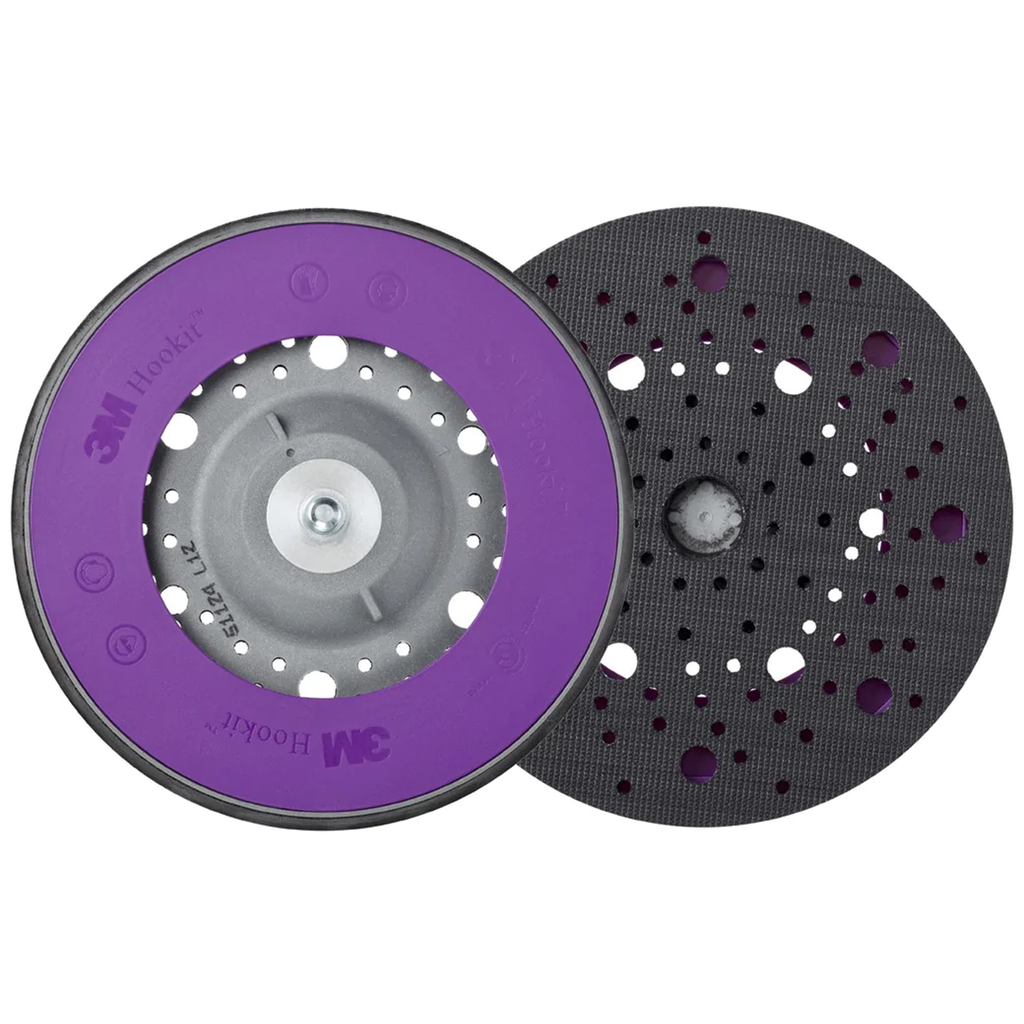 3M 50540 Direct Flow Standard Hookit Stützteller 150mm, Multiloch, 5/16"