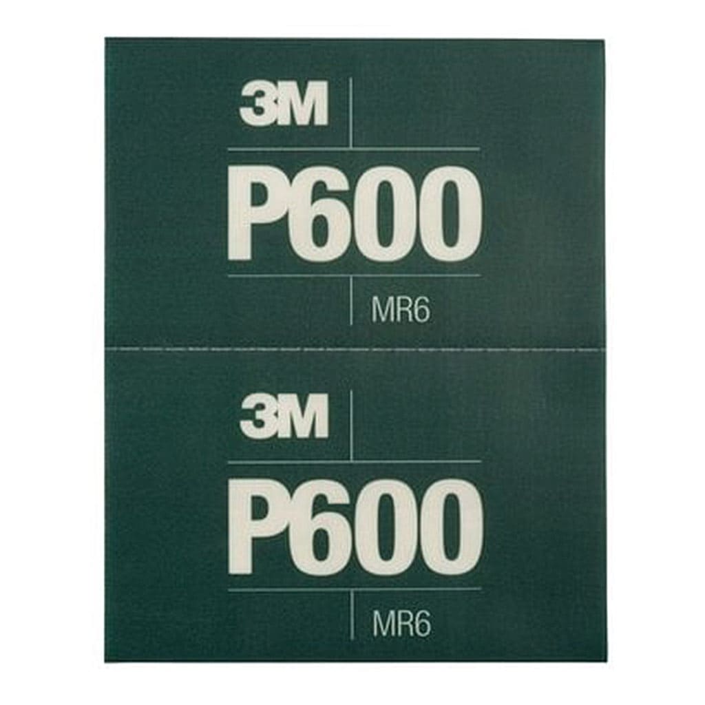 3M 34339 Hookit flexible abrasive sheet P600 green 140 x 171mm