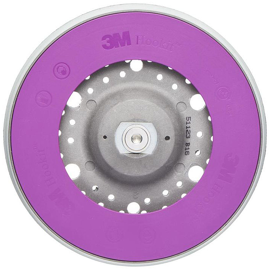 3M 51123 Direct Flow standard Hookit backing pad 150mm, M8