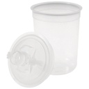 3M PPS 16114 set di sacchetti usa e getta e coperchi Large 170ml filtro 200 micron