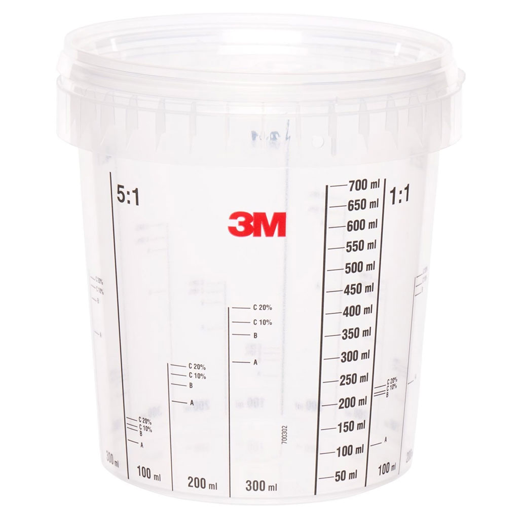 3M 50403 Mischbecher 870 ml, Karton mit 90 Stück