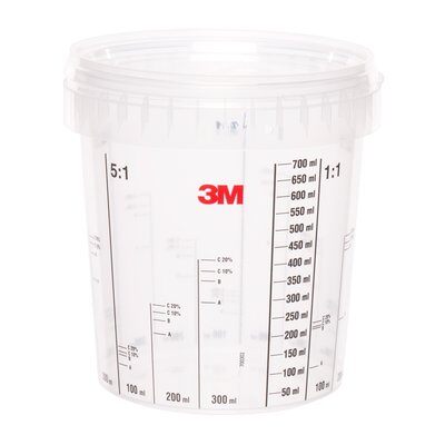 3M 50403 Mischbecher 870 ml, Karton mit 90 Stück