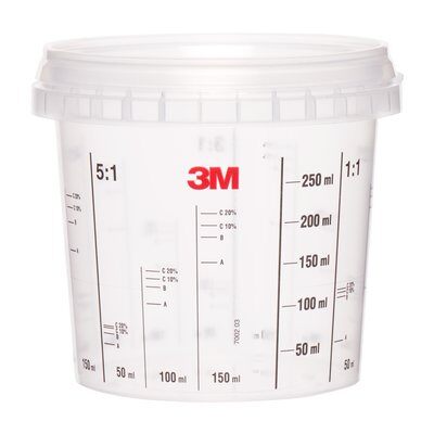 3M 50402 Mischbecher 365 ml, Karton mit 90 Stück