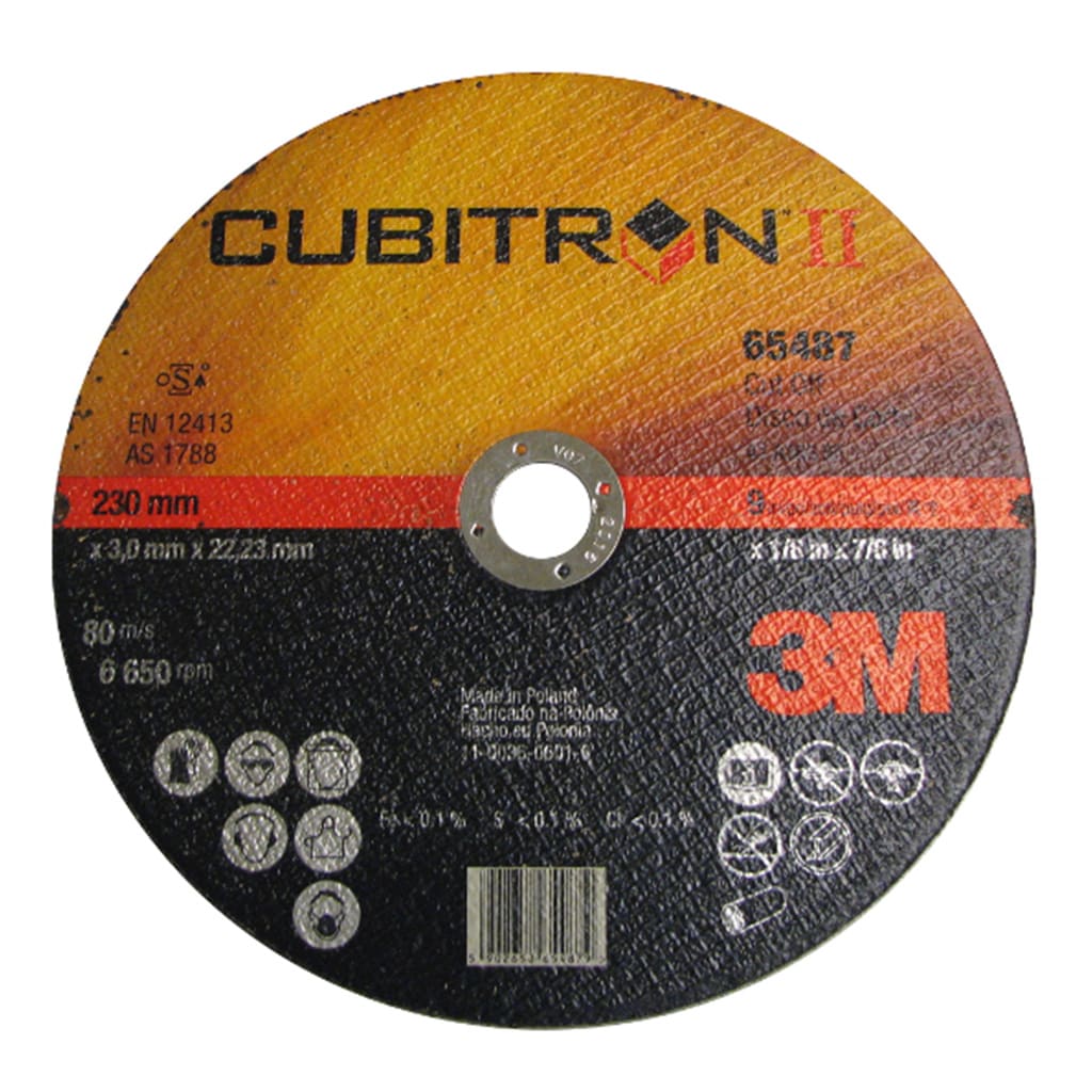 3M cutting disc 65487 Cubitron II A36 230 x 3mm T41