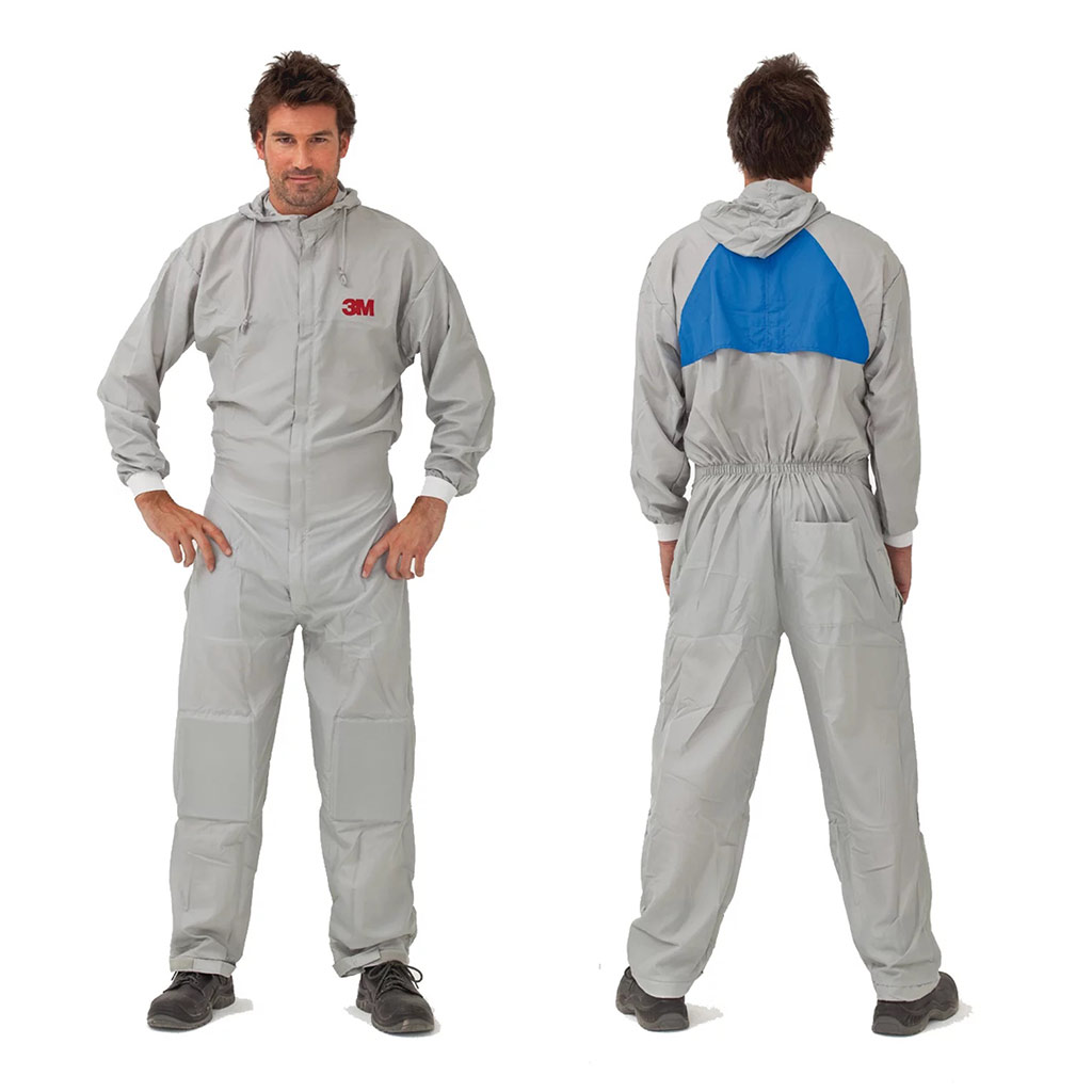 3M 50425 gray protective suit, reusable, size L