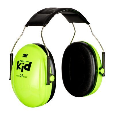 3M PELTOR KID H510AK-442-GB green earmuffs for children, 27dB