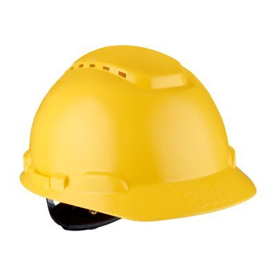 3M H700N-GU casque de protection sans indicateur UV jaune, ventilé