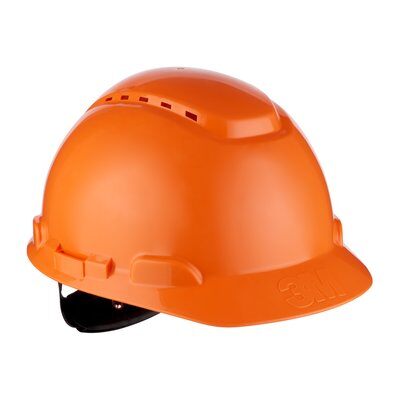 3M H700N-OR casque de protection sans indicateur UV orange, ventilé