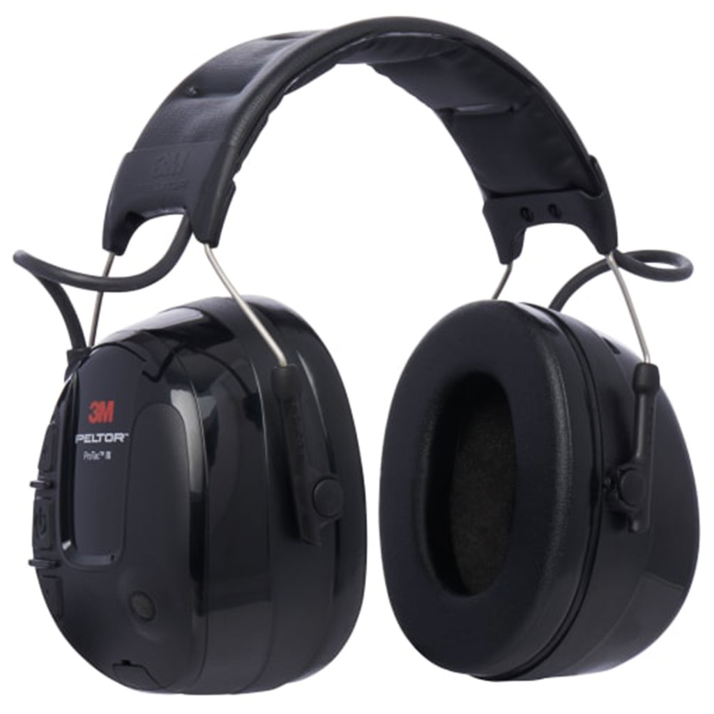3M PELTOR MT13H221A casque antibruit PROTAC III version serre-tête, noir, 32dB