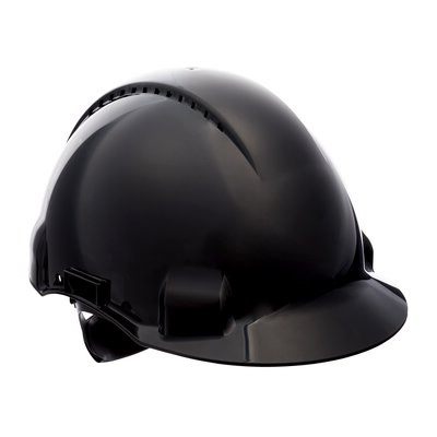3M G3000 Schutzhelm mit UV-Indikator, schwarz, belüftet