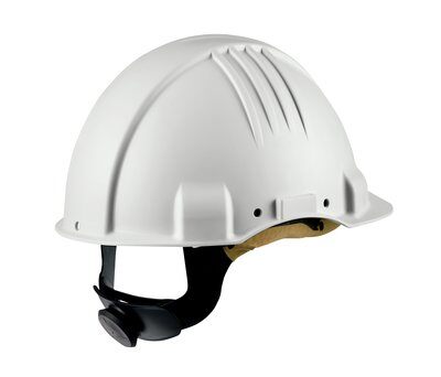 3M G3501MW white protective helmet for high temperatures