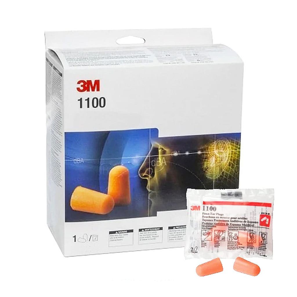 3M 1100 earplugs 35dB