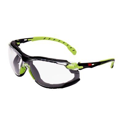 3M Solus 1000 ScotchGuard Safety Glasses, Clear Lens