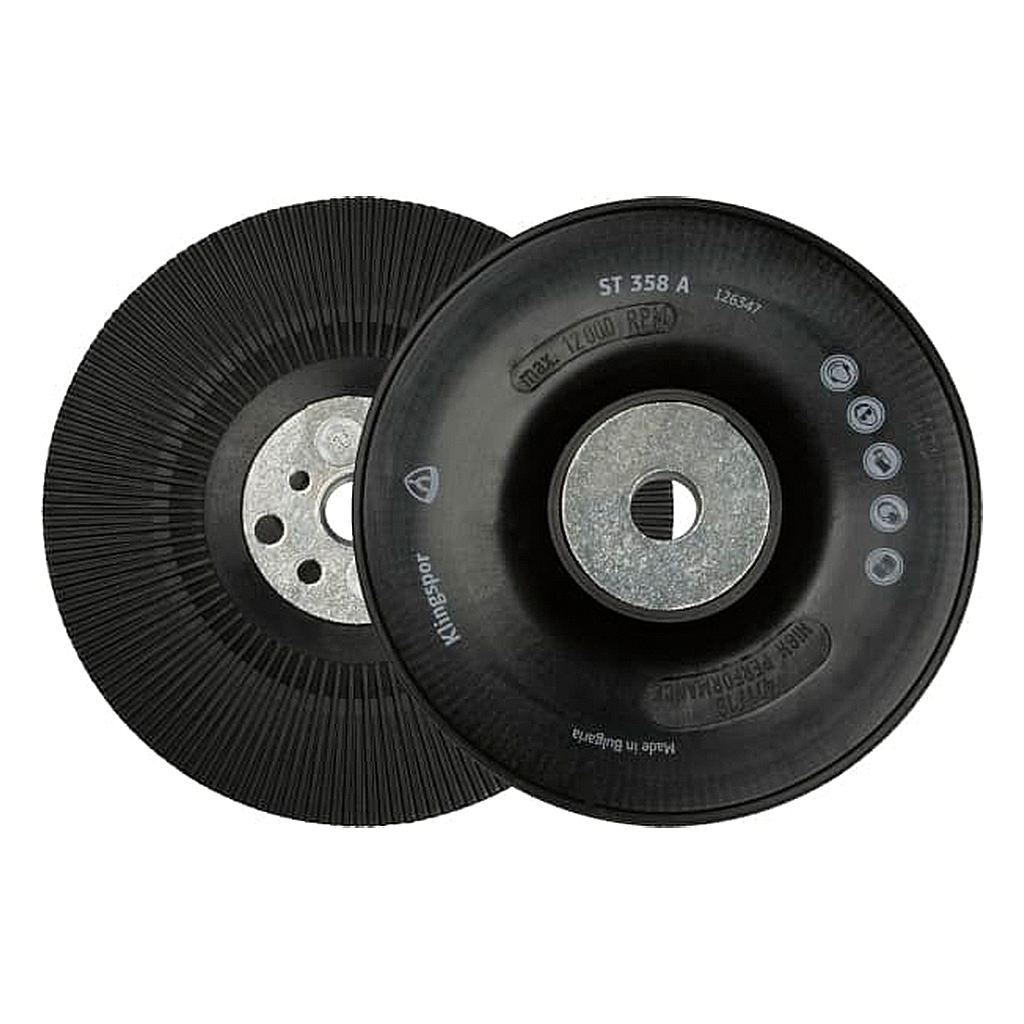 Klingspor ST358A Rainted support tray for fiber disc 115mm M14