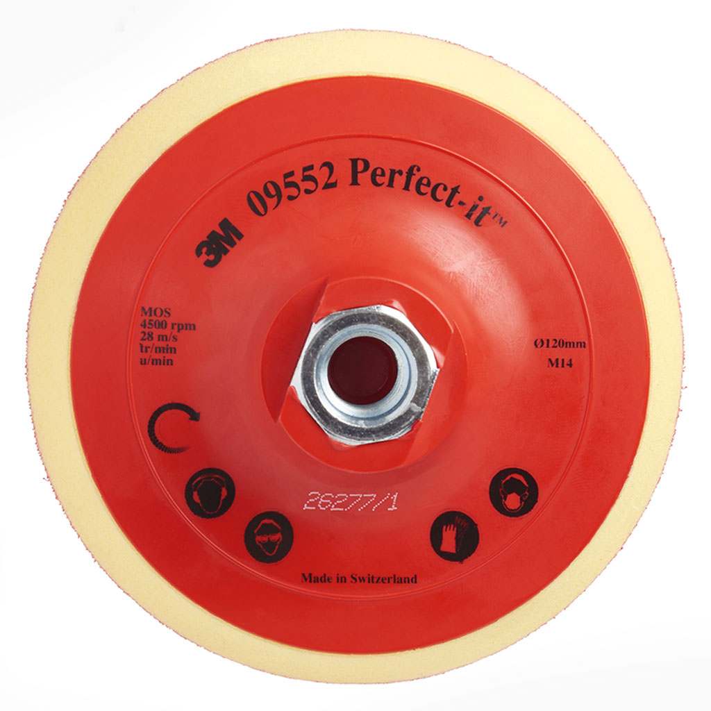 3M 09552 Hookit Perfect-it Stützteller 125mm M14