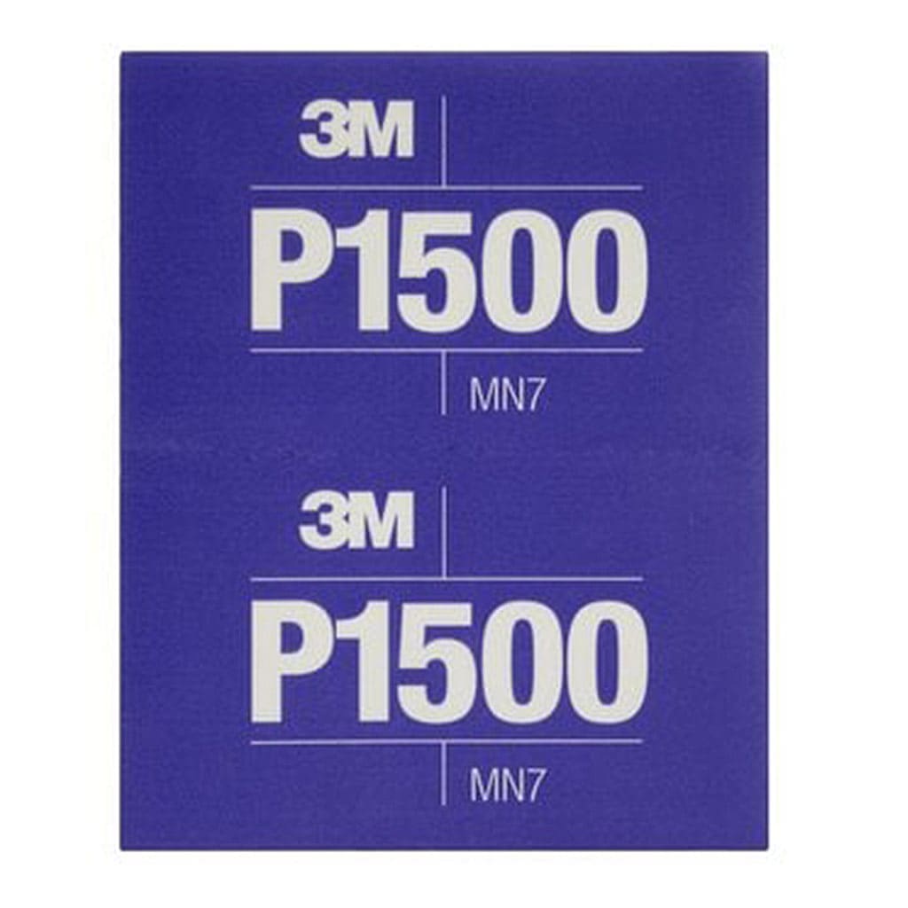 3M 34343 Hookit flexible abrasive sheet purple P1500 140 x 171mm