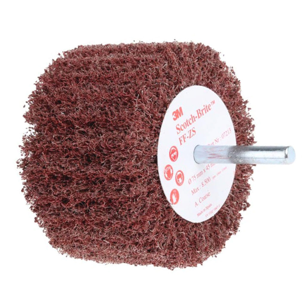 3M FF-ZS 07214 A-Coarse flap brush 100 x 45mm 6mm shank