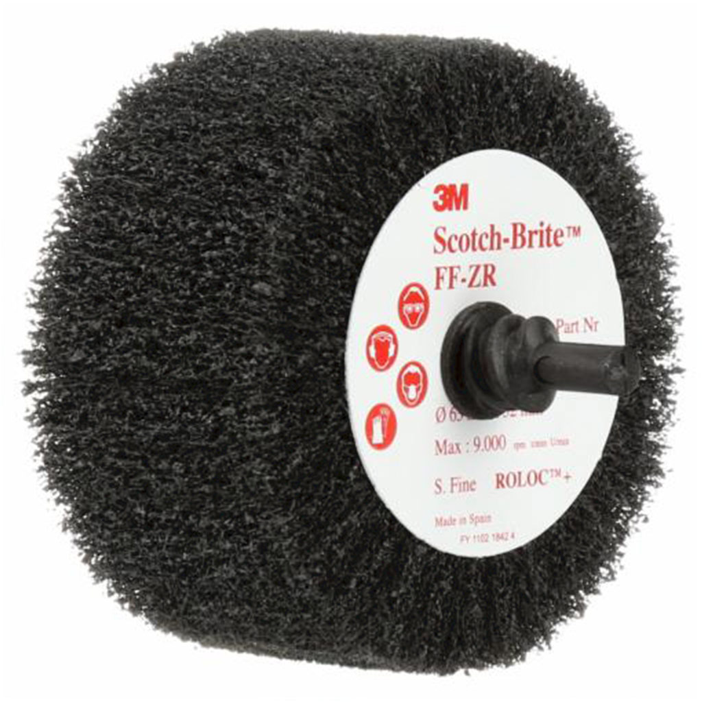 3M FF-ZR 09708 brosse à lamelles S-Fine 63 x 32mm Roloc+