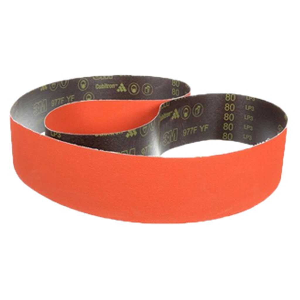 3M 977F Cubitron™ abrasive belt P80 150 x 6650mm