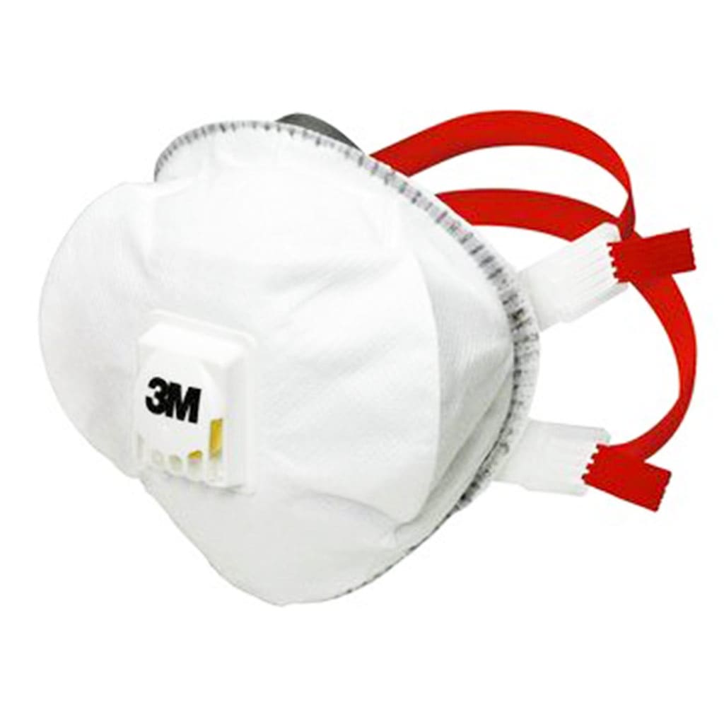 ​​​​3M 8835+ maschera antiparticolato con valvola di espirazione FFP3