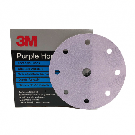 3M 334U Schleifscheibe Hookit P400 150mm 9 Löcher