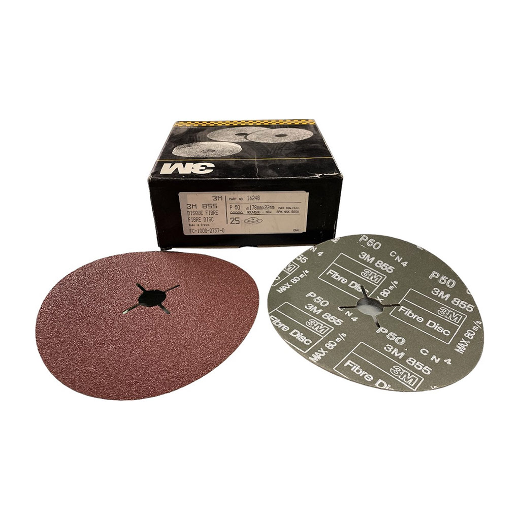 3M 855 disque fibre P24 150mm