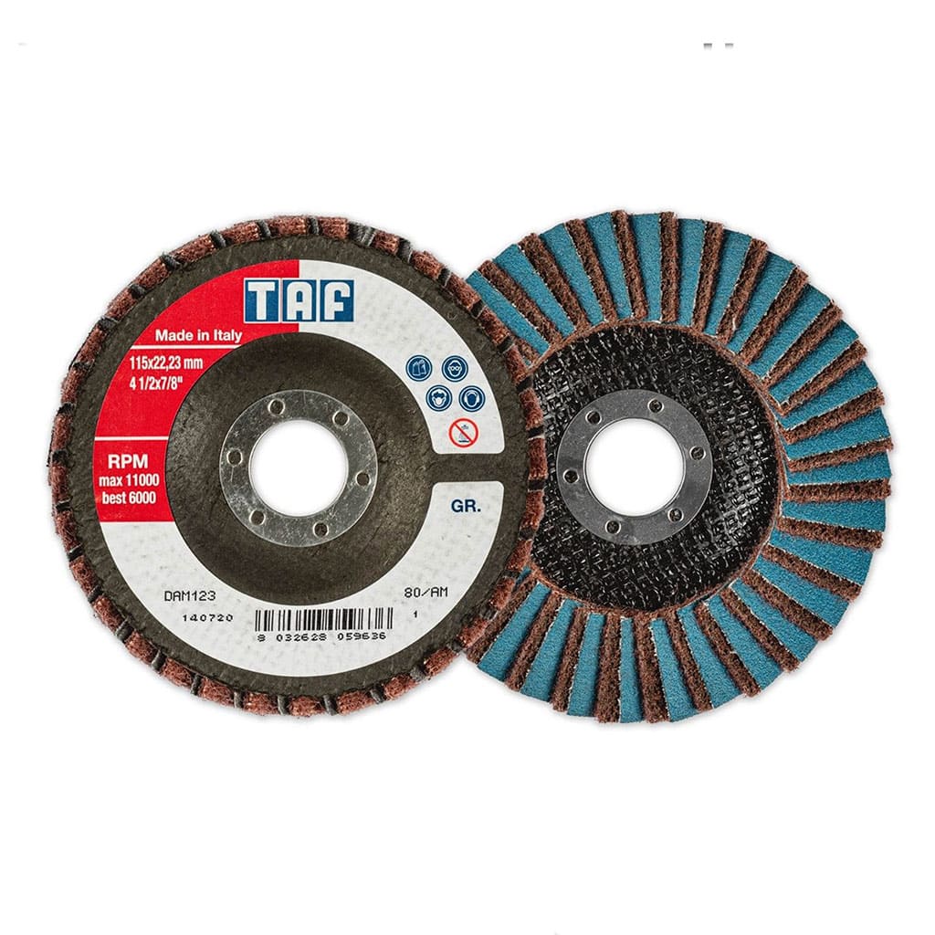 TAF DAM123 DISQUE A LAMELLES P150/AVF Ø125x22MM