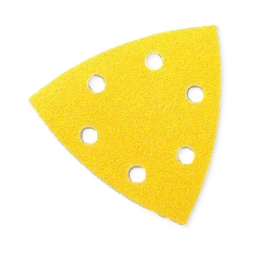 SIAREXX 1960 delta abrasive sheet P150 93 x 93mm 6 holes