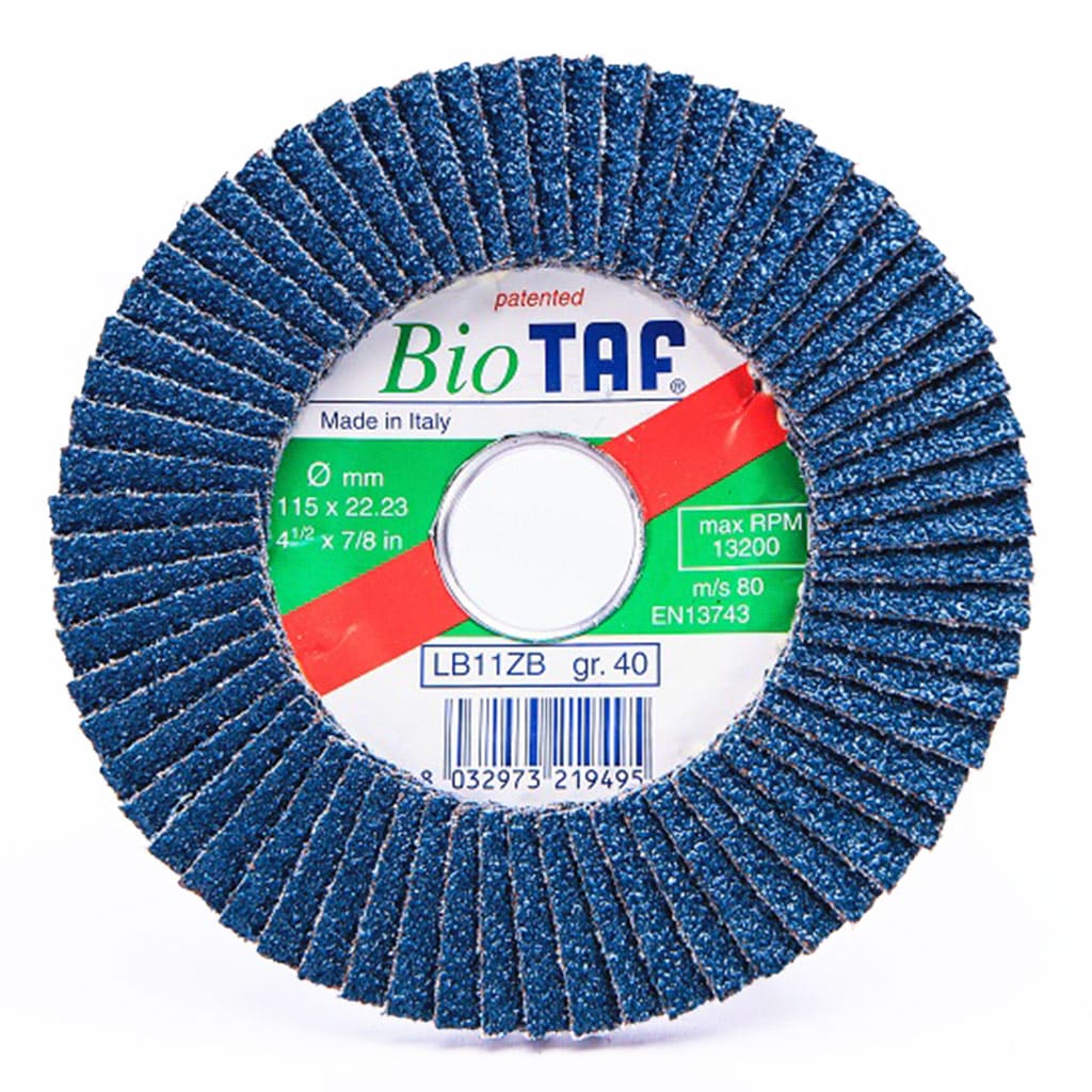 TAF flap disc LB21Z 60 125 x 22mm