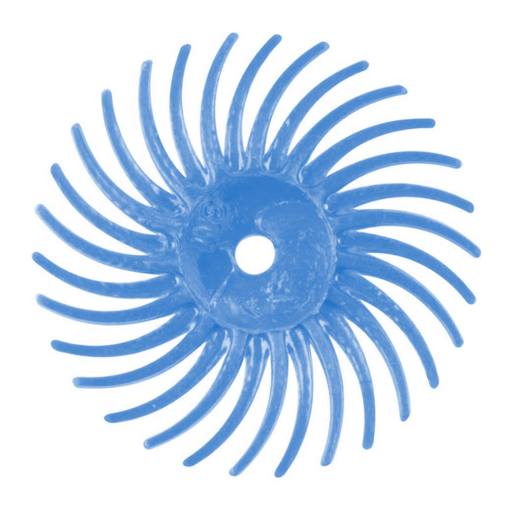 3M RB-ZB 27616 radial bristle type C P400 blue 14mm