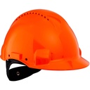 3M G3000 casque de protection avec indicateur UV, orange, ventilé