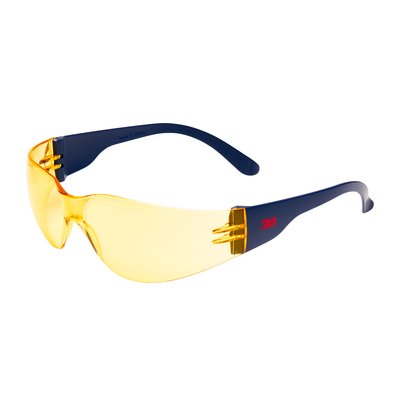 3M 2722 safety glasses, yellow lens