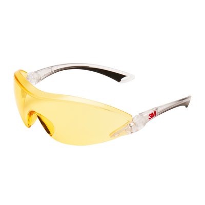 3M 2842 safety glasses, yellow lens