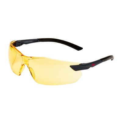 3M 2822 lunettes de sécurité, verre jaune