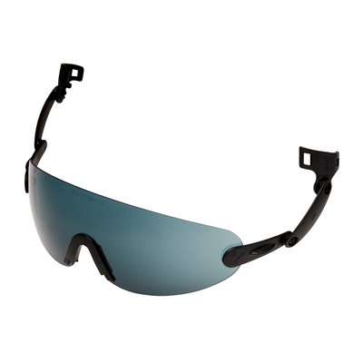 3M V6B integrierte Schutzbrille aus grauem Glas für Schutzhelm