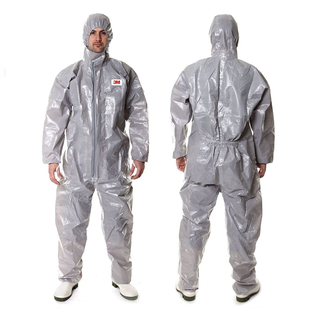 3M 4570 gray protective suit, size M