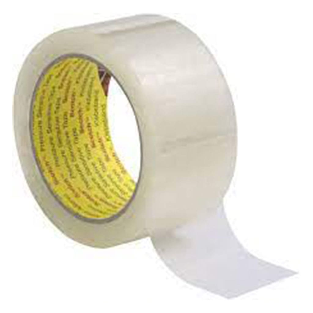 3M 305 clear PP packing tape 0.025 50mm x 66m