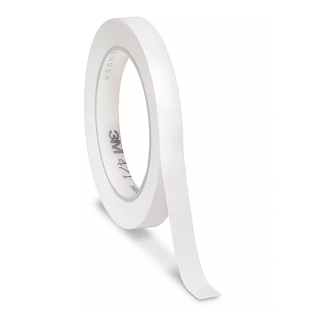 Nastro adesivo in vinile bianco 3M 471 0.13 25mm x 33m