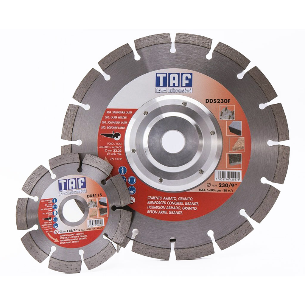 TAF cutting disc DDS230 diamond 230 x 22mm