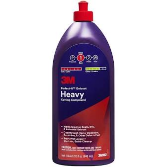 3M Gelcoat 36102E Perfect-it heavy cutting compound 946ml