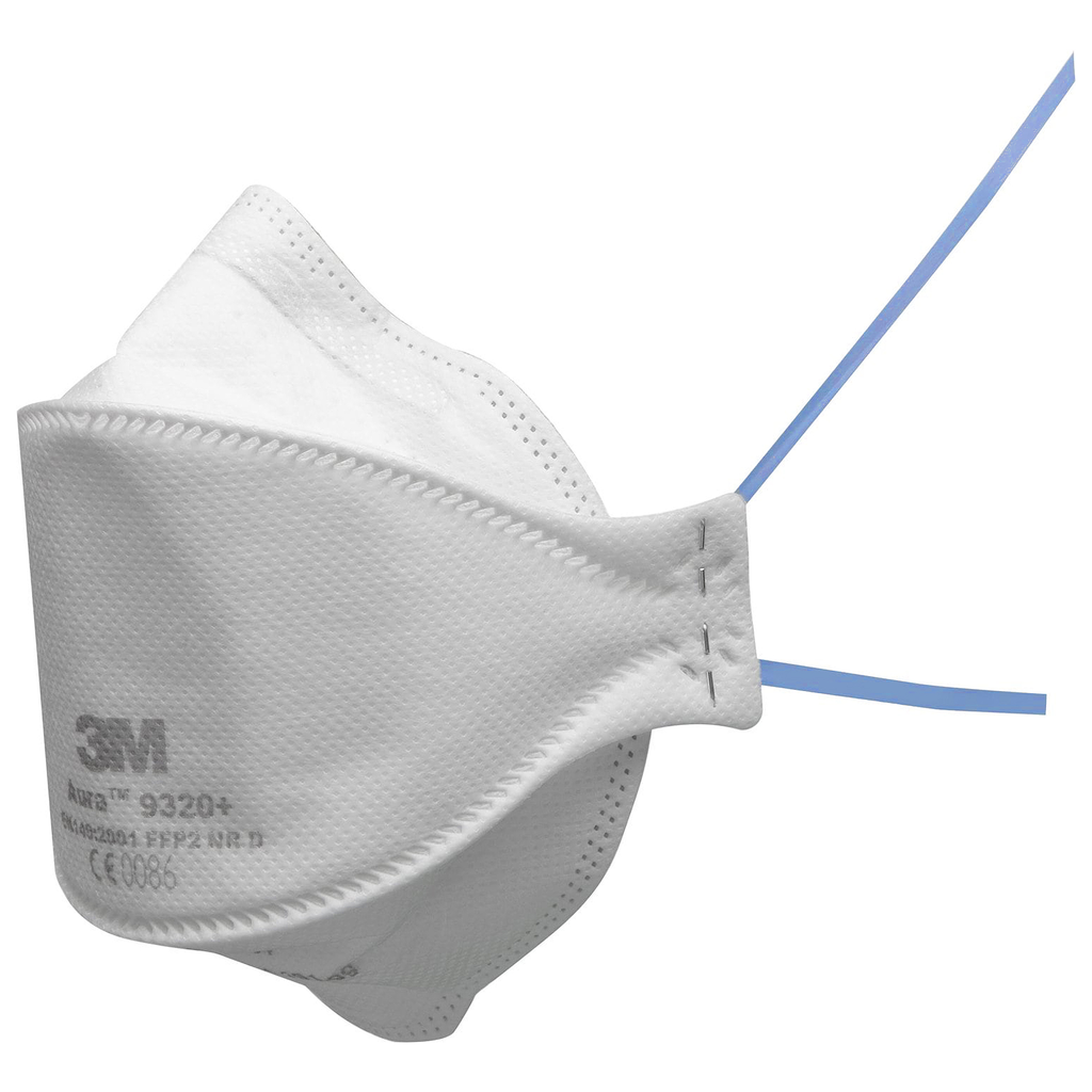 ​​​​3M 9320+ bulk particulate mask without exhalation valve FFP2