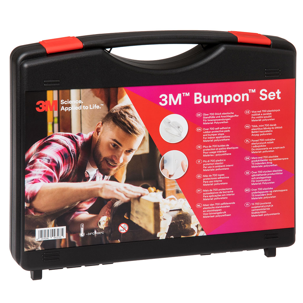 3M Bumpon Adhesive Bumper Case Set 017