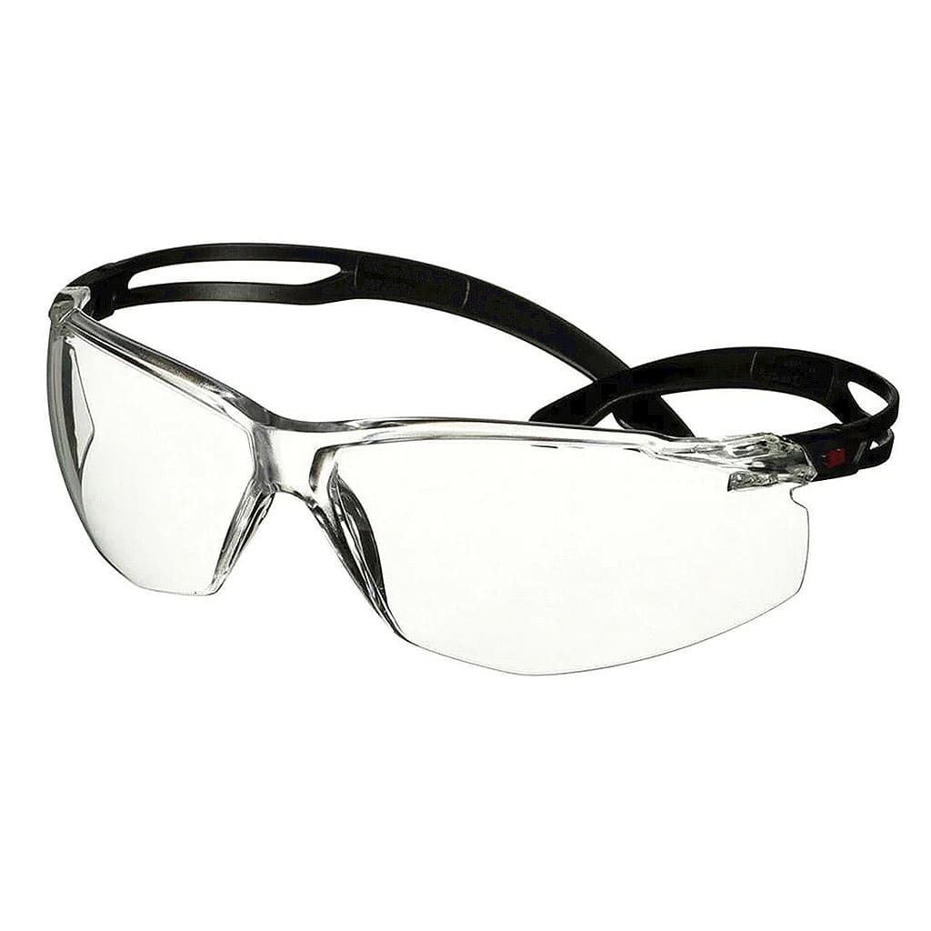 3M SF501SGAF-BLK-EU SECUREFIT Schutzbrille, klare Linse