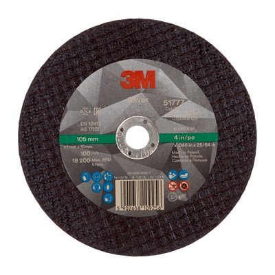 3M cutting disc 51777 Silver flat 105 x 1.0mm T41