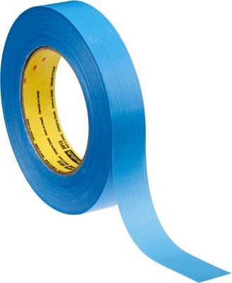 3M 8915 reinforcing and strapping adhesive tape blue 0.15 18mm x 55m