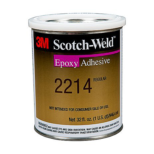 3M adhesive 2214 gray epoxy structural, 946ml