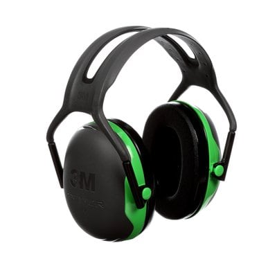 3M PELTOR X1A Serie X headband green/black attenuation 27dB