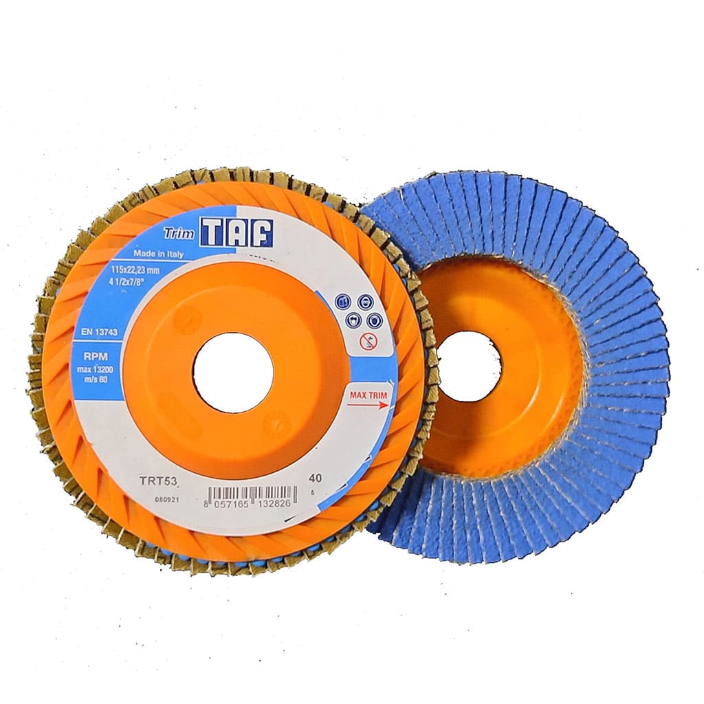 TAF flap disc TRT53 40 115 x 22mm